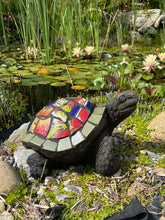 Load image into Gallery viewer, Talavera Tortoise Statue