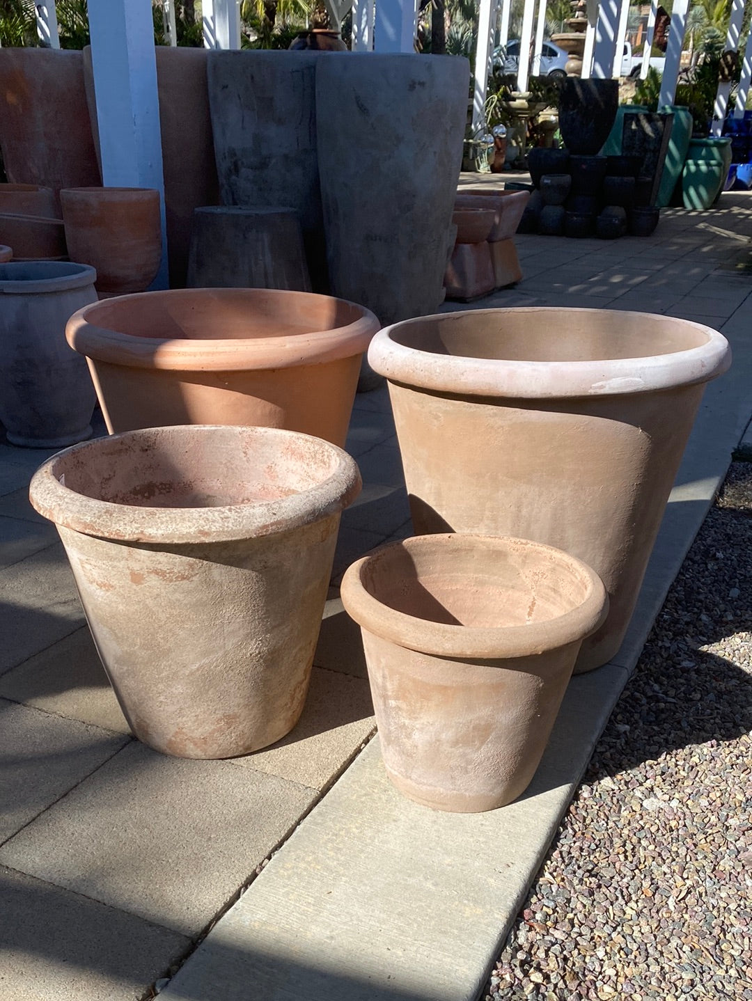 vietnamese plant pots Vietnamese Terracotta Chianti Round Planter Pot – The Madd Potter
