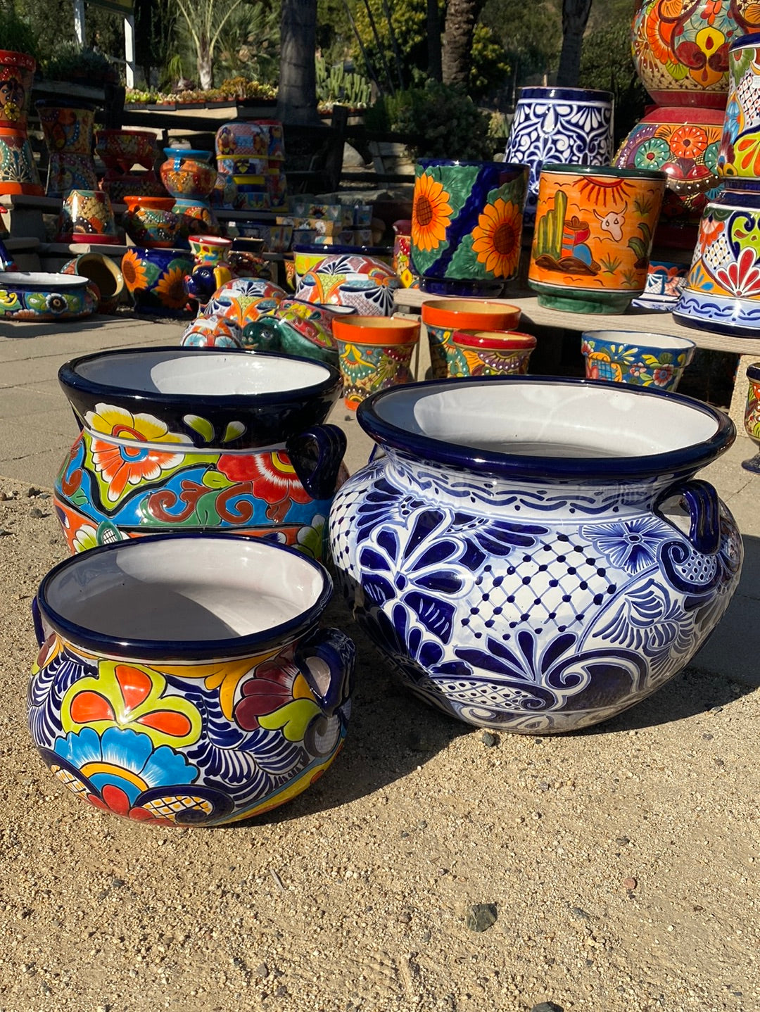 mexican pots for plants Talavera Michoacana Pot – The Madd Potter