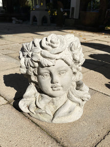 Assorted Head Planter Statues