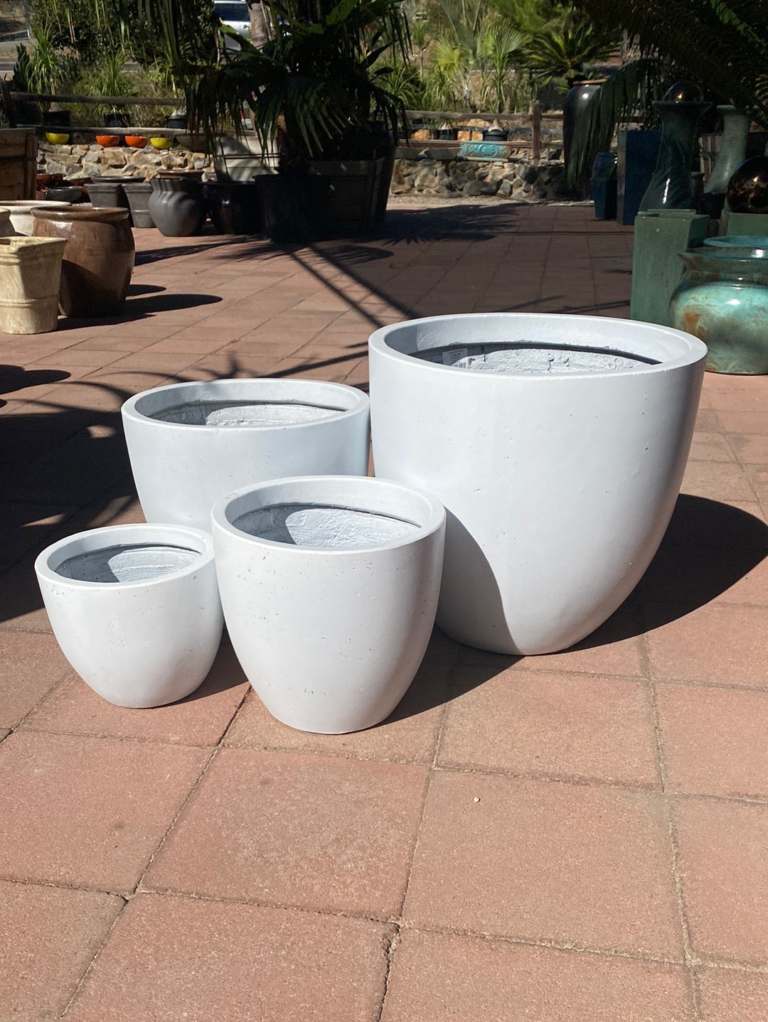 ebay large planter pots Andorra Coyotero Round Planter – The Madd Potter
