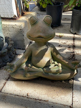 Load image into Gallery viewer, Meditating Frog Statue