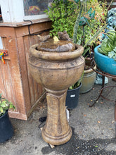 Load image into Gallery viewer, Tall Birds Patio Bubbler Fountain