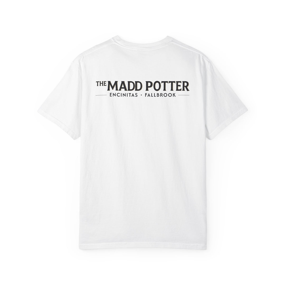 Unisex Garment-Dyed T-Shirt: The Madd Potter, Casual Wear, Gifts for Art Lovers, Unique Souvenir, Relaxed Fit Tee