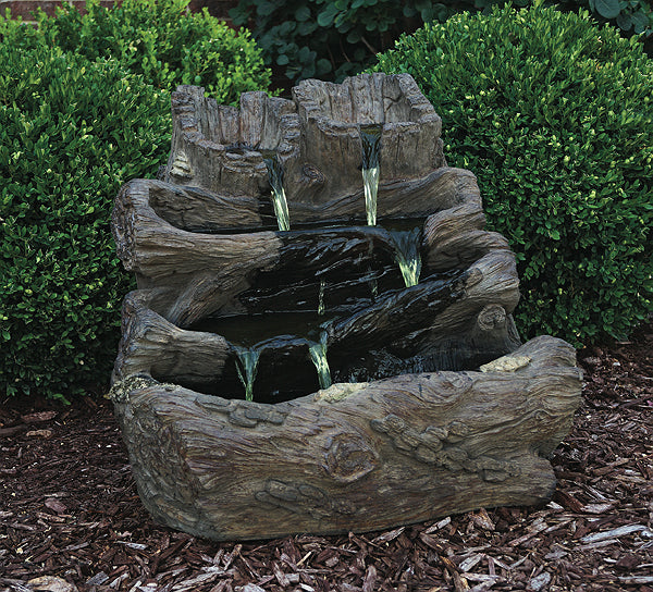Log Spill Fountain