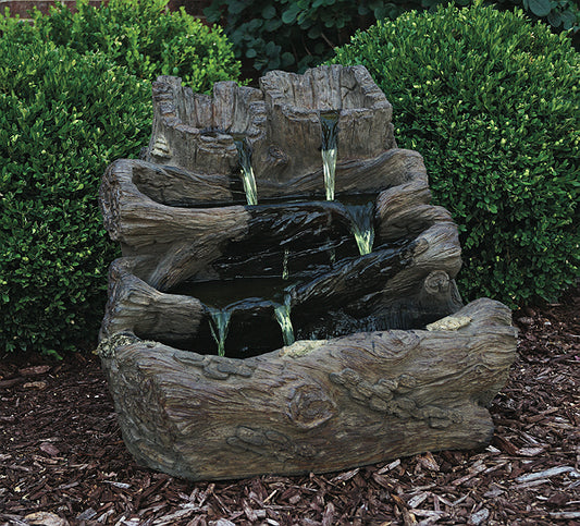 Log Spill Fountain