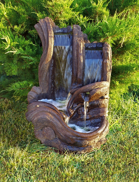 Twin Logs Fountain