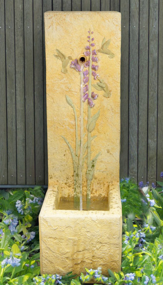 Hummingbirds Single Spout Fountain