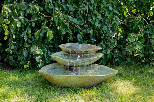 Cascading Leaf Fountain
