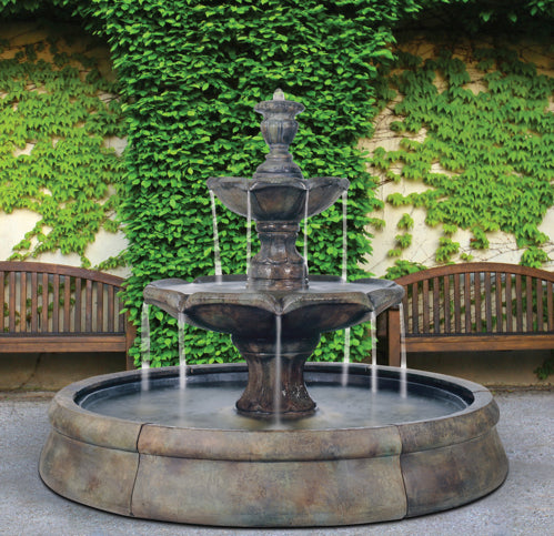 Finial Spill Fountain (Crested Pool)