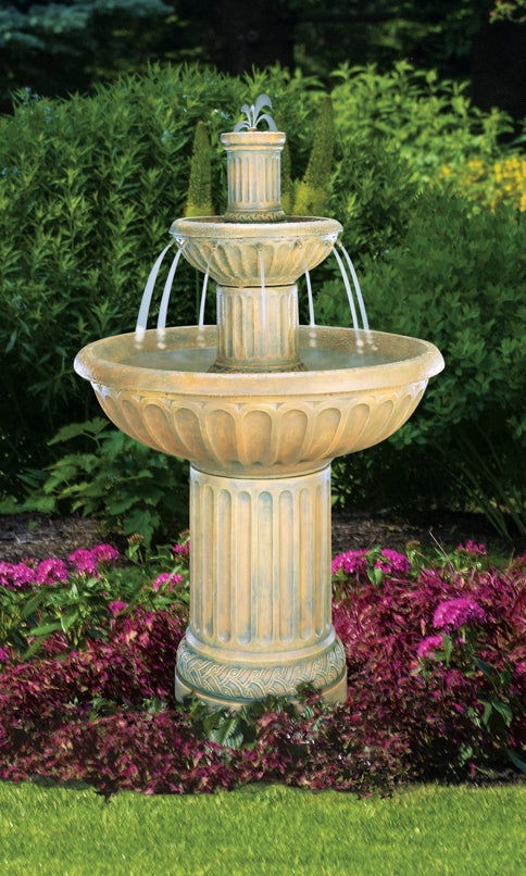 Fluted Fountain