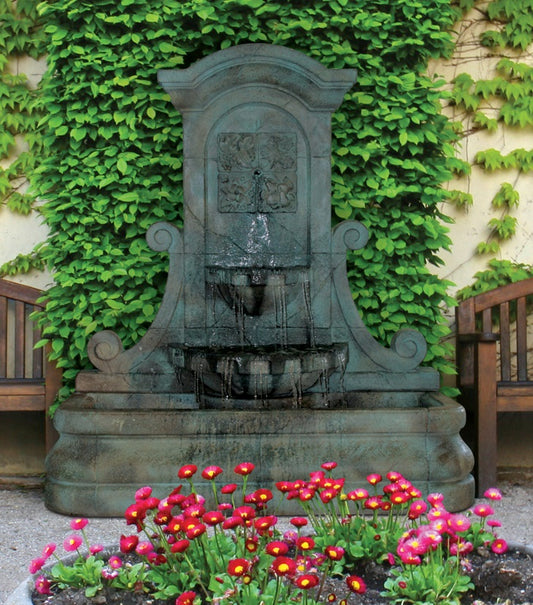 LaMura Four Seasons Flat Wall Fountain