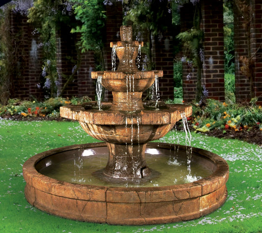 Grenoble Three-Tier Fountain (Pool)