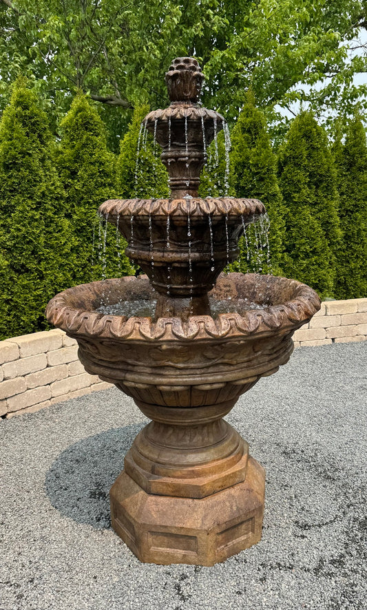Valencia Three-Tier Fountain