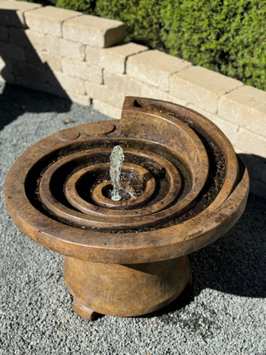 Hurricane’s Eye Patio Bubbler