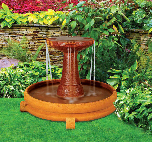 Overflowing Spill Dish Fountain