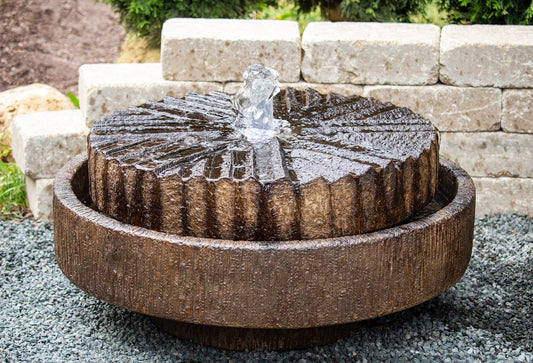 Modern Millstone Fountain