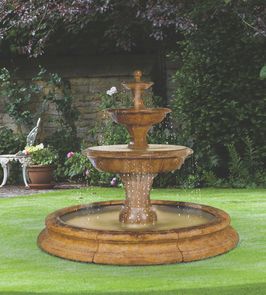 Grande Barrington Three-Tier Fountain (Toscana Pool)
