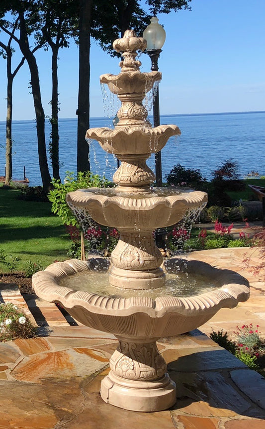 Four-Tier Renaissance Fountain