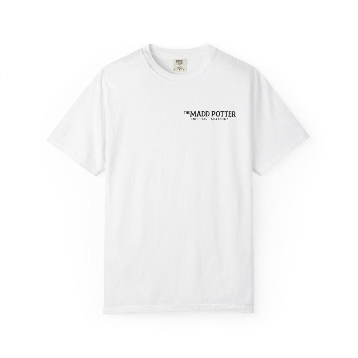 Unisex Garment-Dyed T-Shirt: The Madd Potter, Casual Wear, Gifts for Art Lovers, Unique Souvenir, Relaxed Fit Tee