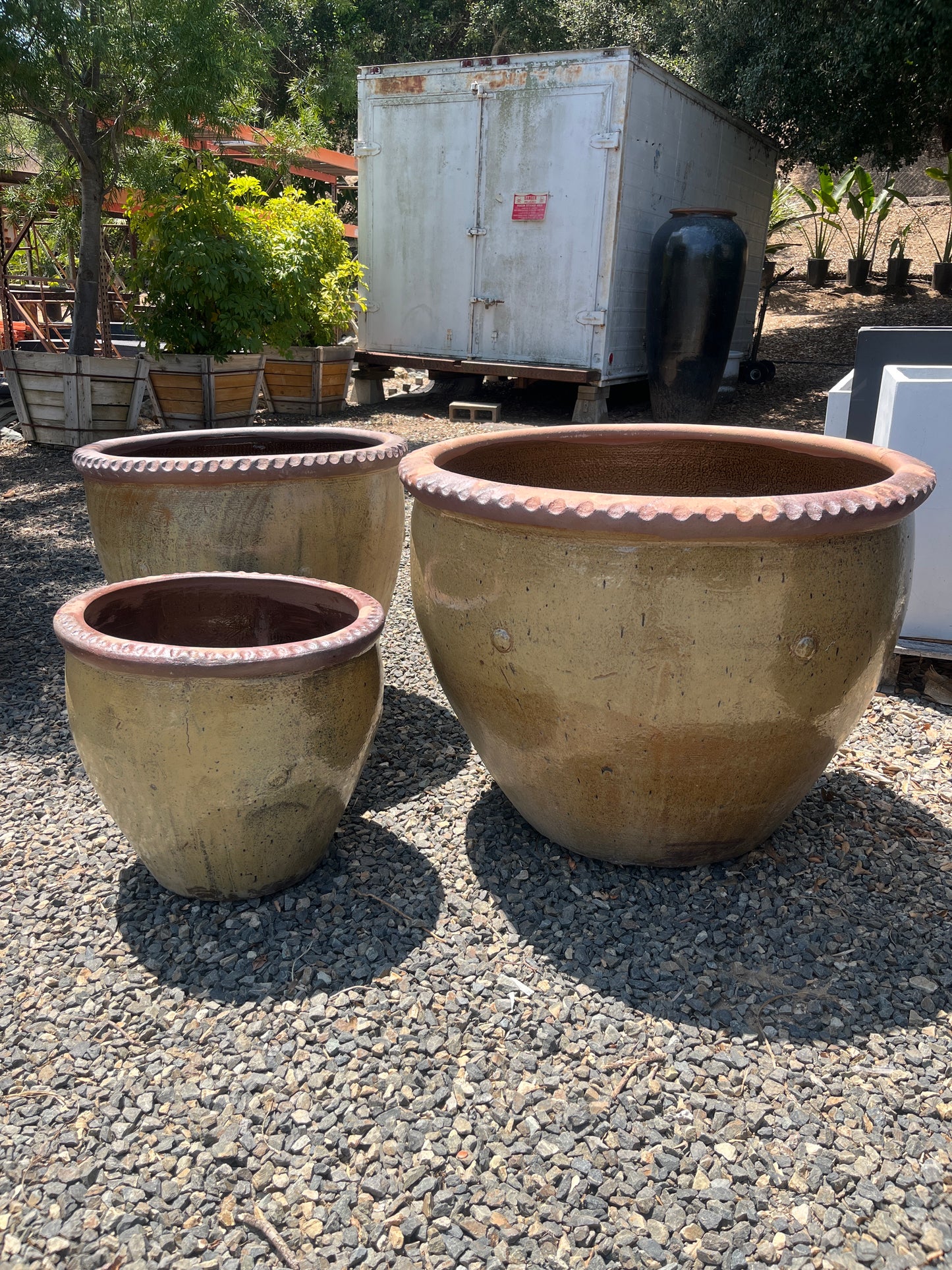 China Rustic Pie Crust Pot