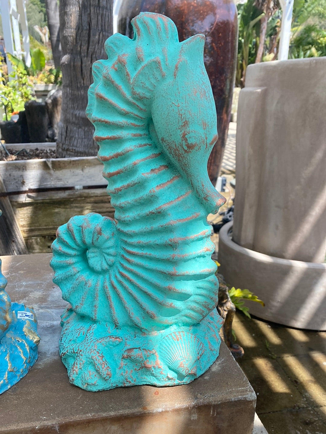 置物 USmadehorsestatue Seahorse Statue – The Madd Potter
