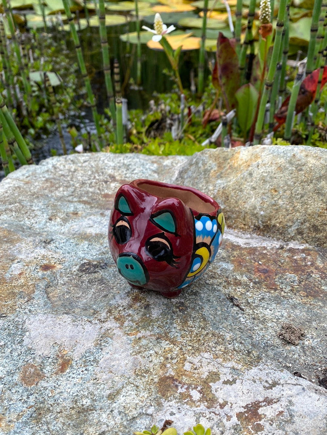 Felipe’s Talavera Pig Pot