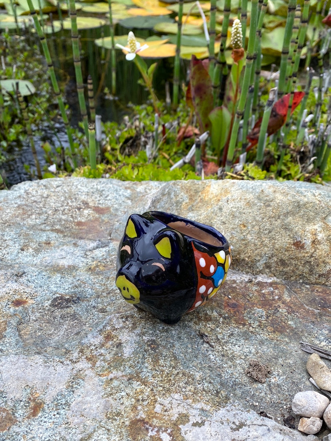 Felipe’s Talavera Pig Pot