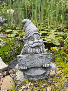 Welcoming Gnome Statue
