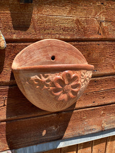 Terracotta Wall Mounted Pot