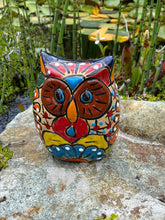 Load image into Gallery viewer, Felipe’s Talavera Owl Pot
