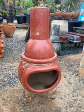 Load image into Gallery viewer, Iron Stand Chiminea