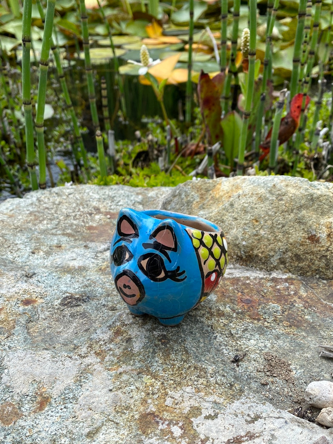Felipe’s Talavera Pig Pot