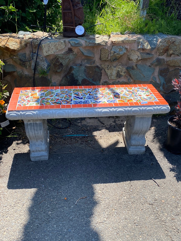 Bench Balderas Talavera Bench – The Madd Potter