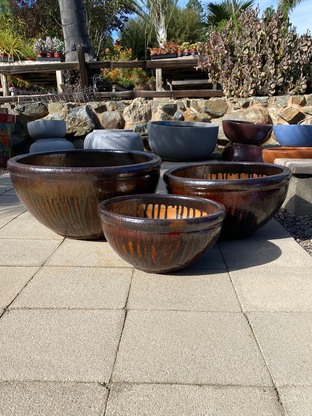 large bowl planter pots Foshan Bowl Pot – The Madd Potter