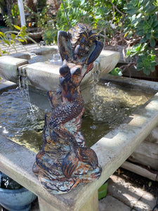 Posing Mermaid Statue