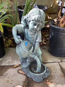 Garden Girl Statue