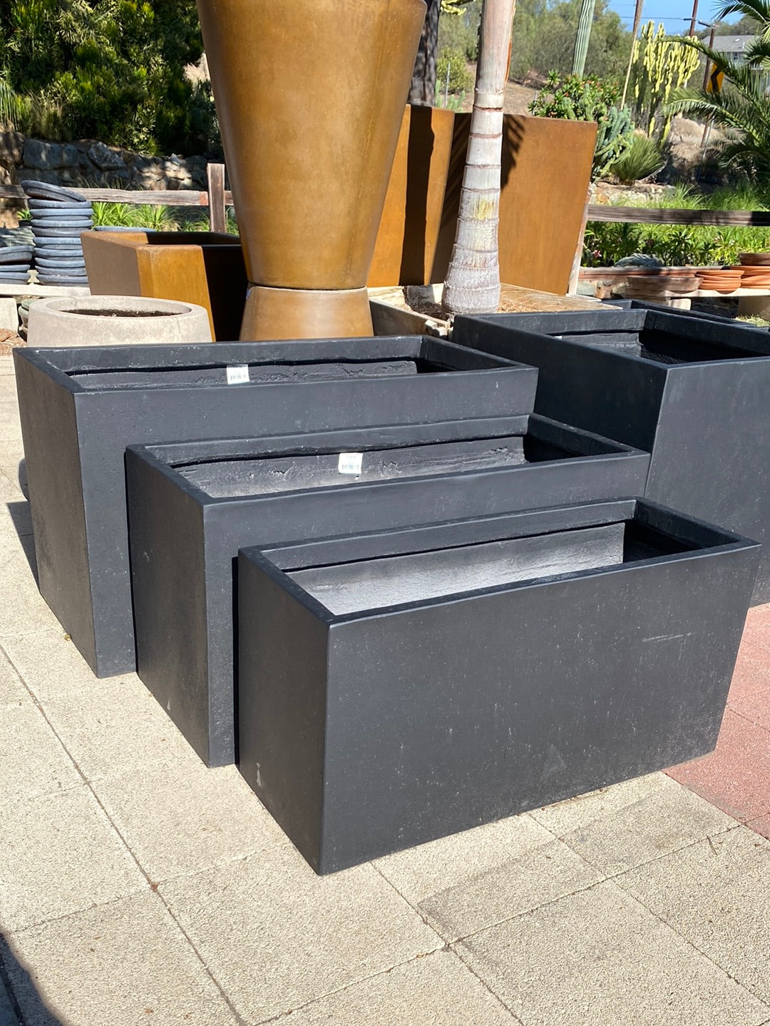 rectangle pot planter Andorra Stillwater Rectangle Planter – The Madd Potter