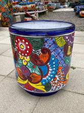 Load image into Gallery viewer, Felipe’s Talavera Cylinder Pot