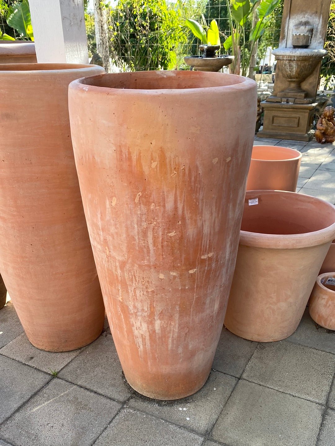 round clay pots for plants Vietnamese Terracotta Pancho Round Planter Pot – The Madd Potter
