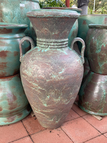 Wes Ceramics Roman Urn Handle Pot