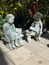 Load image into Gallery viewer, Sitting Jack and Jill Statues