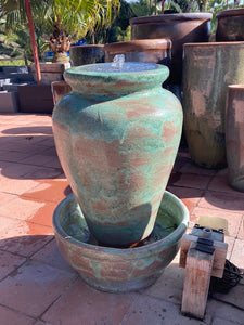 Wes Ceramics Custom Anzio Fountain